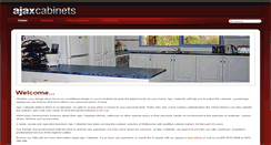 Desktop Screenshot of ajaxcabinets.com.au